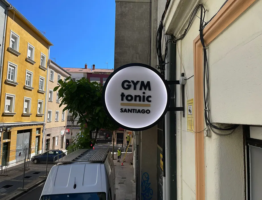 rotulo gym